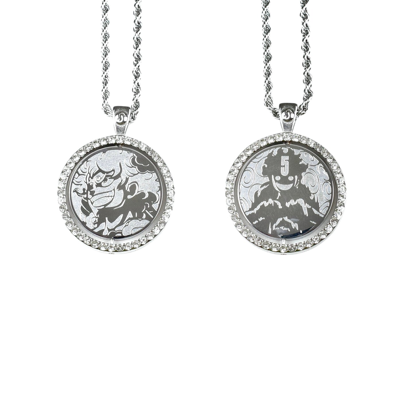 Gear 5 Necklace Silver