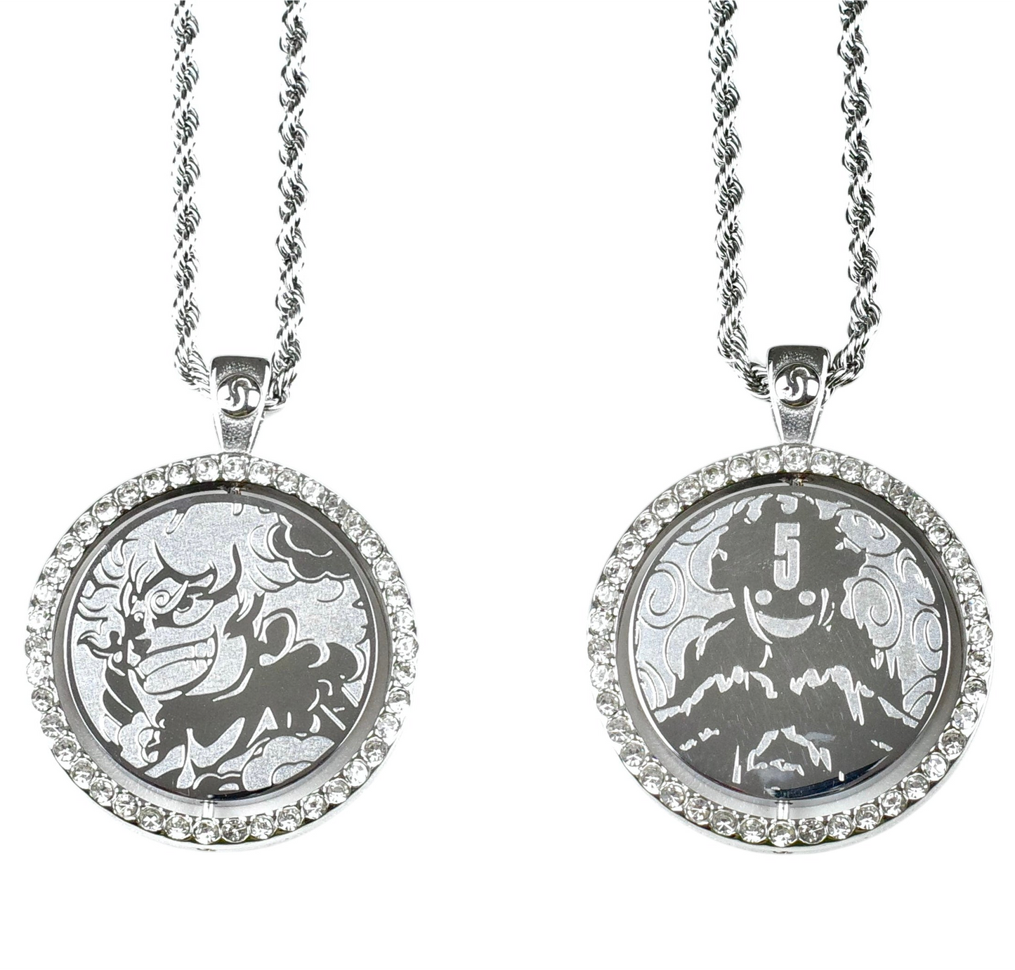 Gear 5 Necklace Silver