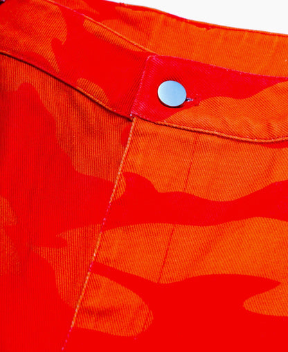 Rubber trap camo shorts