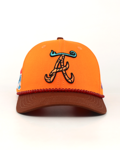 Flame Trap SnapBack Hat