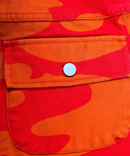 Rubber trap camo shorts