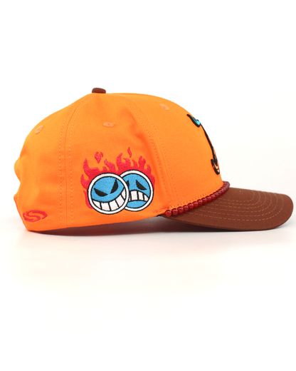 Flame Trap SnapBack Hat