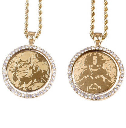 Gear 5 Necklace Gold